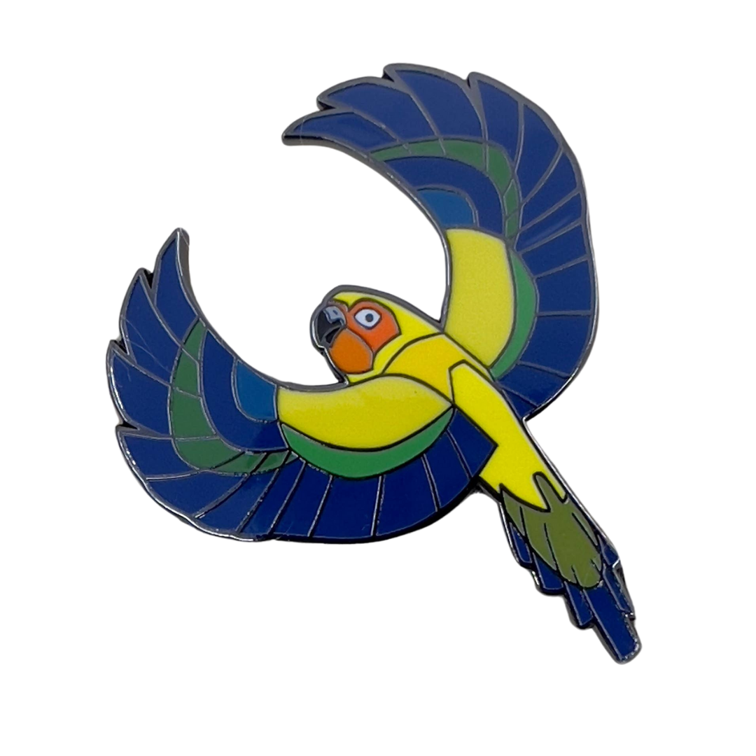 Sun Conure Pin