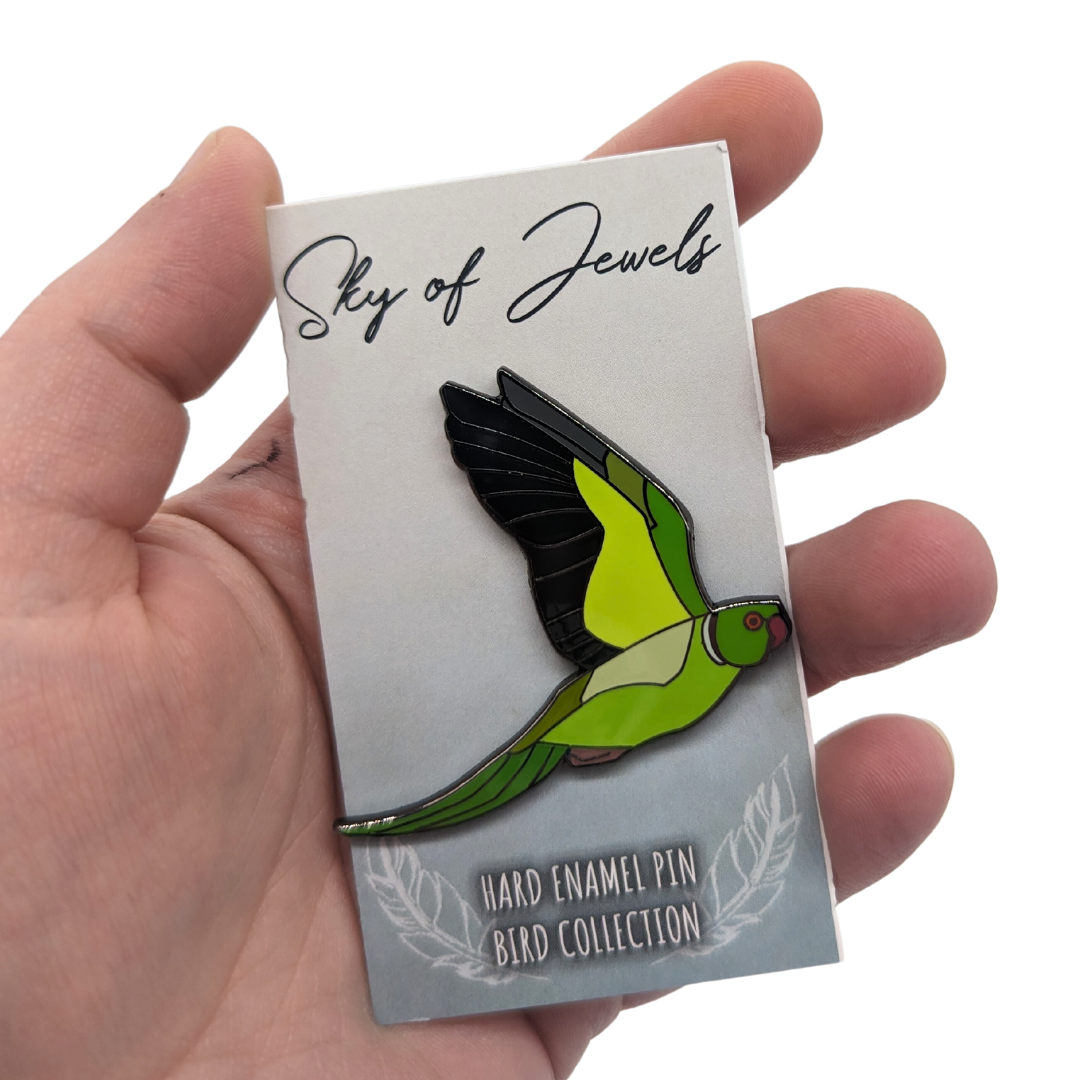 Indian Ringneck Pin