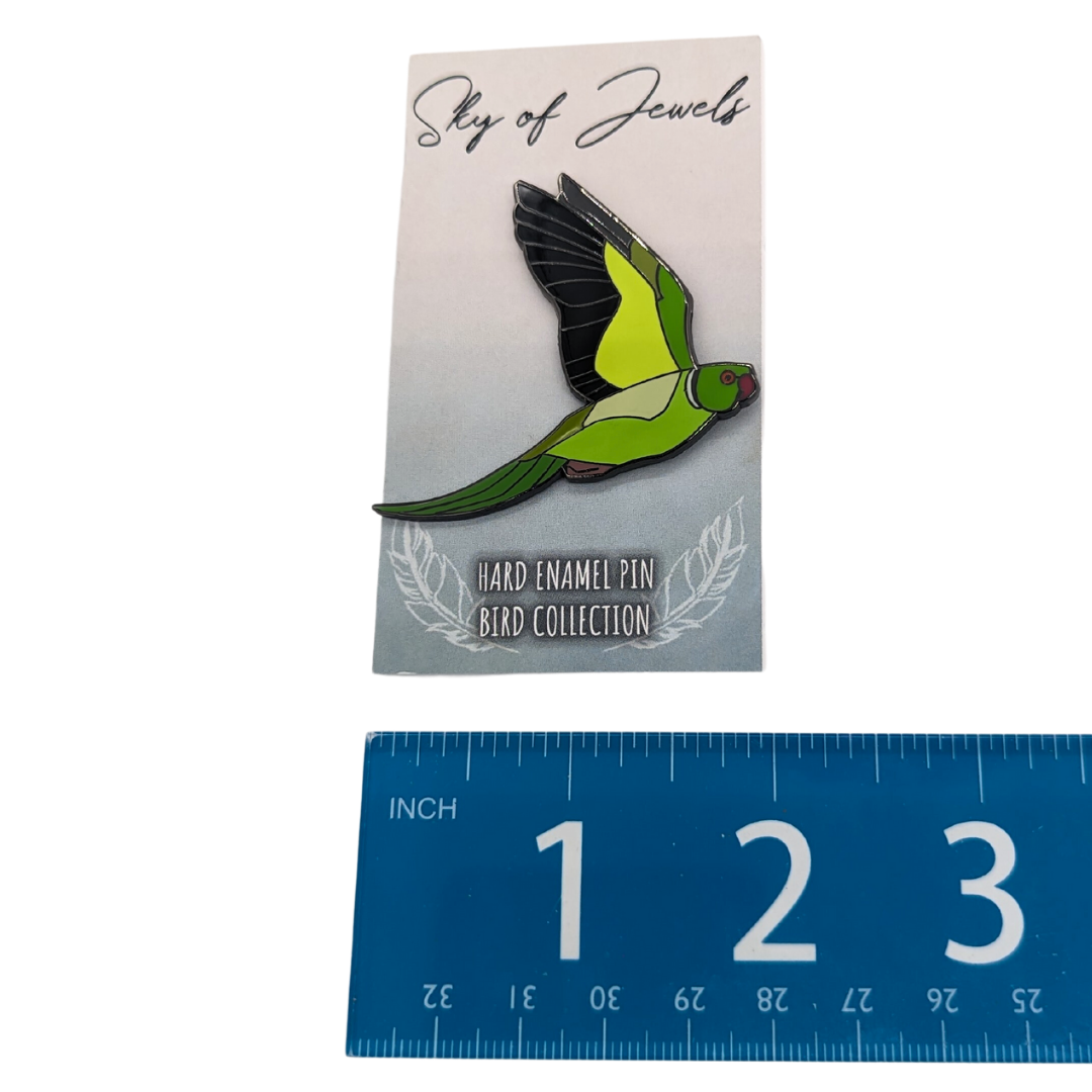 Indian Ringneck Pin