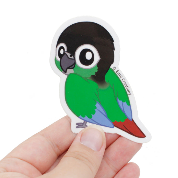 Green Cheek Conure Sticker