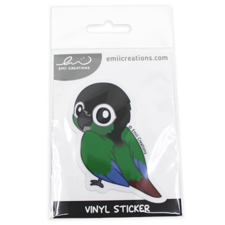 Green Cheek Conure Sticker