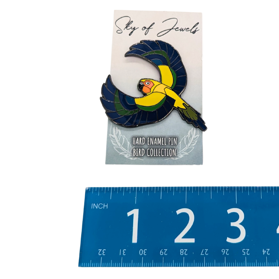 Sun Conure Pin