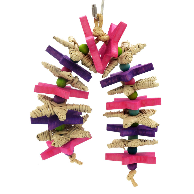 Collection of Lil Monsters Bird Toys featuring Hardwoods