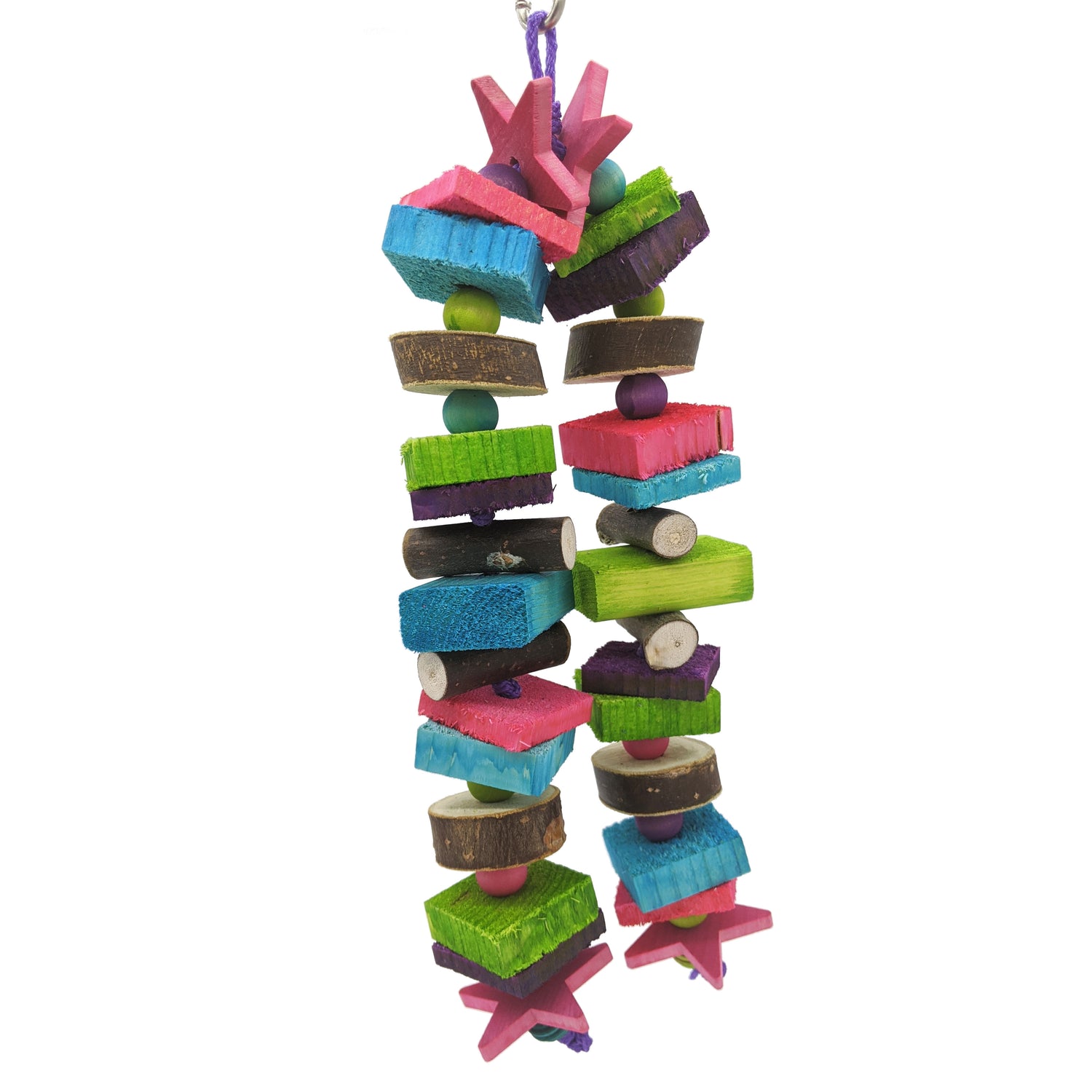 Collection of Lil Monsters Bird Toys featuring toys with pine and hardwoods