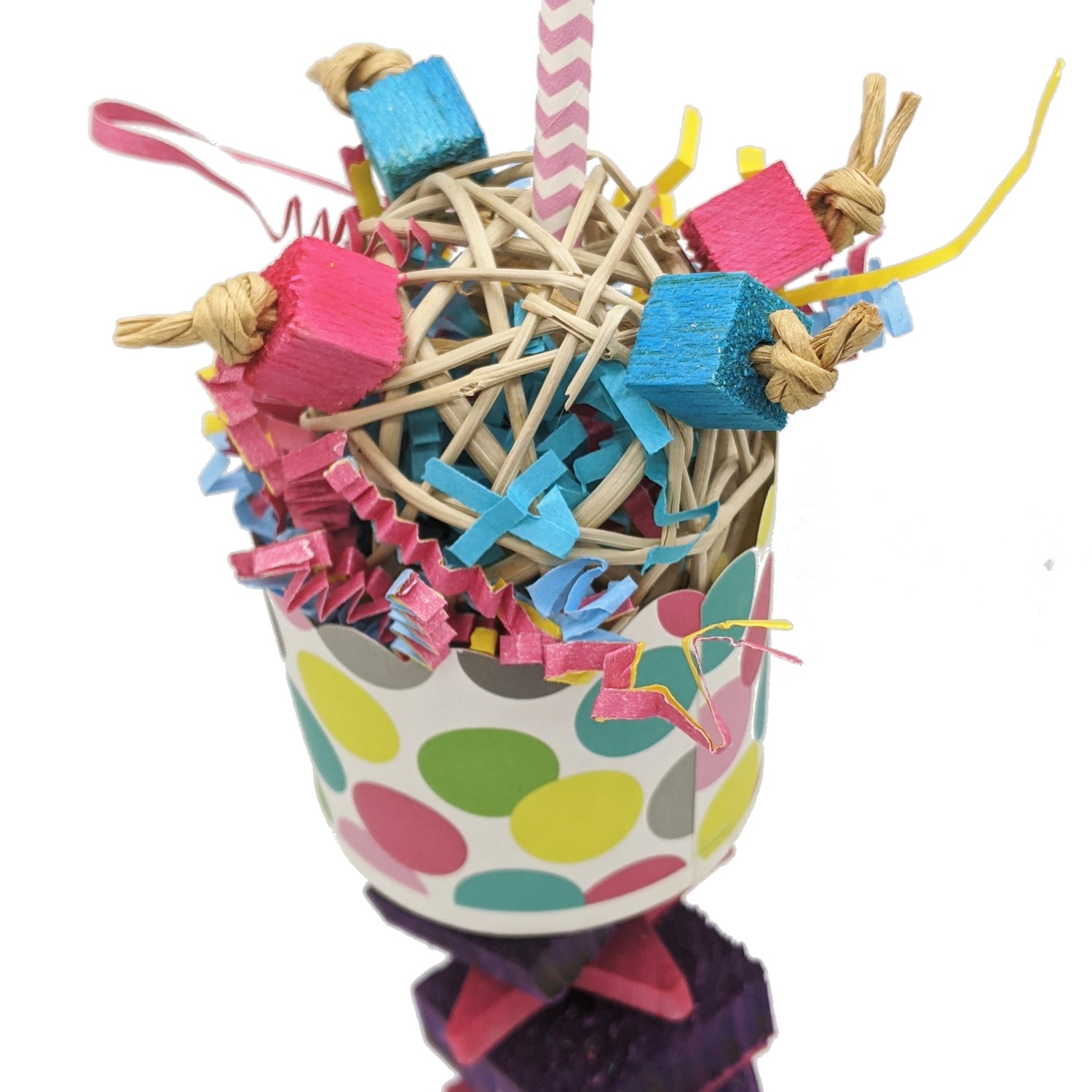 Collection of Lil Monsters Bird Toys featuring hatchday and birthday themed toys