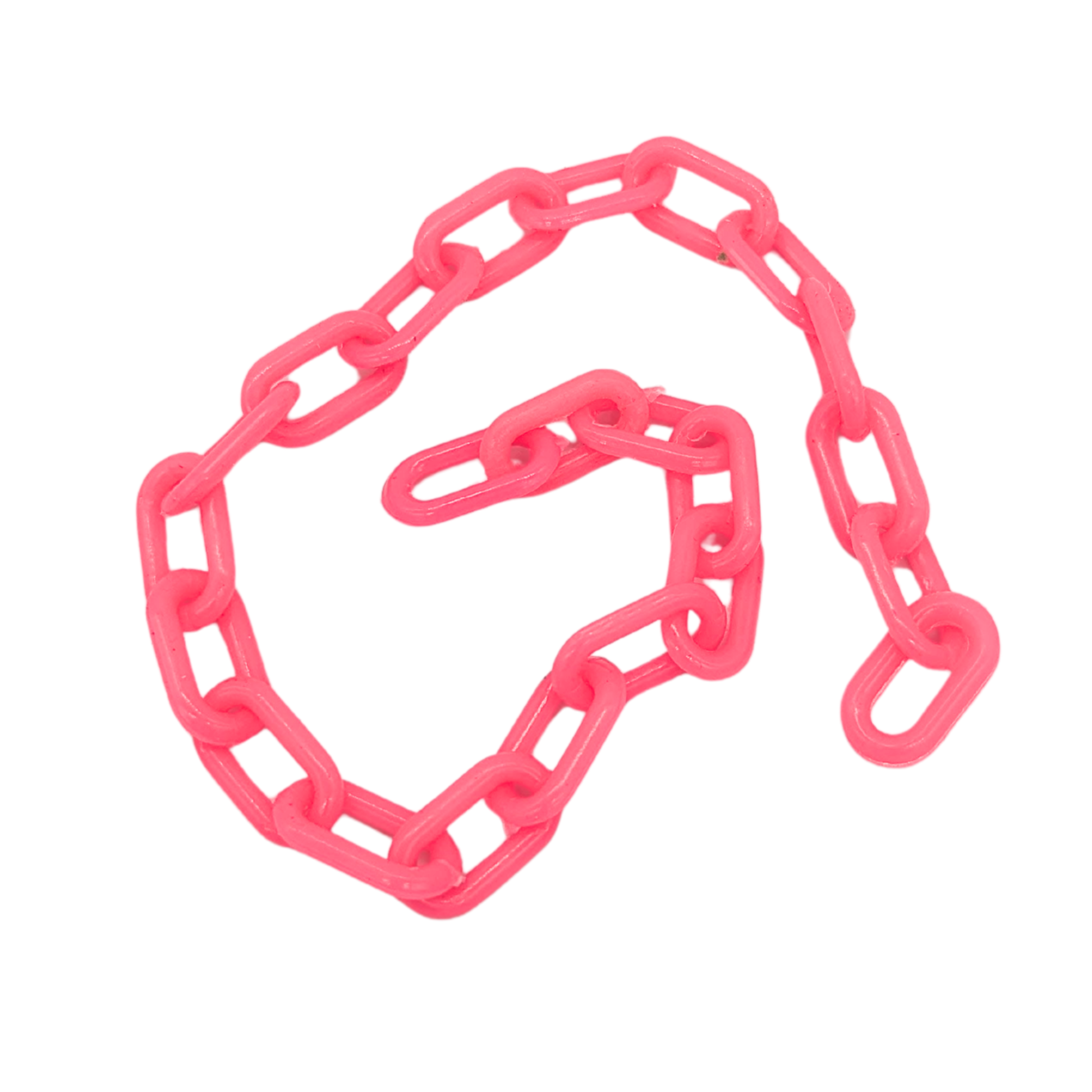 3mm Pink Plastic Chain bird toy part