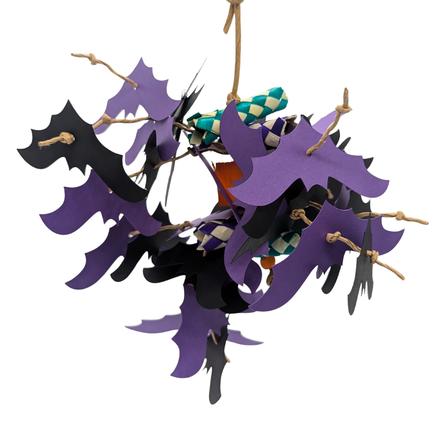 Mini Belfry Parrot Toy by Lil Monsters Bird Toys, alternate angle