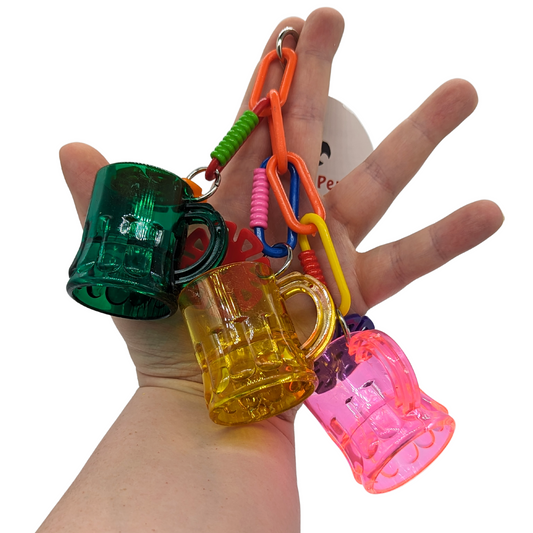 Cheers Sr by Super Bird Creations. Held in hand for scale