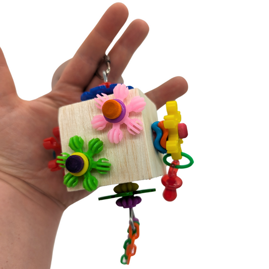 Dancing Daisies by Super Bird Creations. Held in and for scale