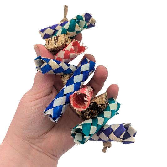 Digit by Lil Monsters Bird Toys. Held in hand for scale. 