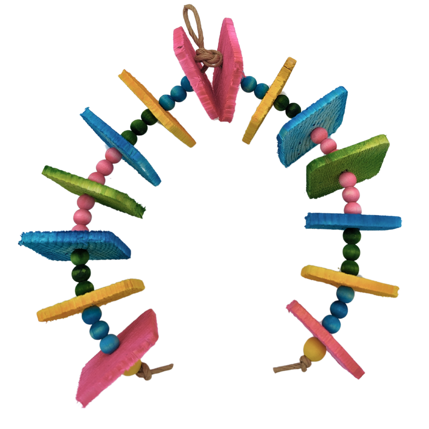 Itty Bitty Chippy by Lil Monsters Bird Toys. Featuring the More beads variant. 