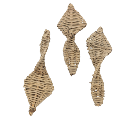 Vine Spiral Twists (3 undyed)