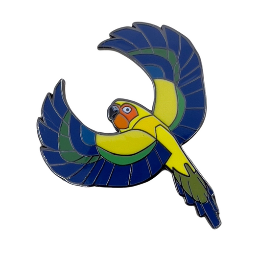 Sun Conure Pin