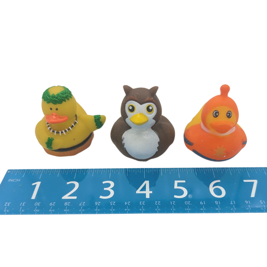 Assorted Rubber Duckies (3 Pack)