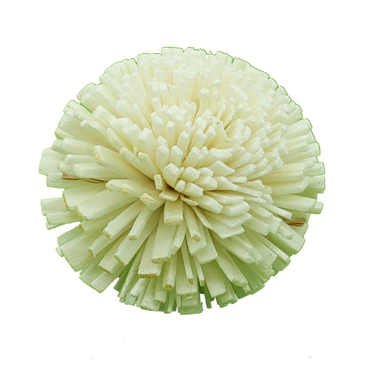 Snowball by Lil Monsters Bird Toys. A Foot toy for birds made of sola wood. 