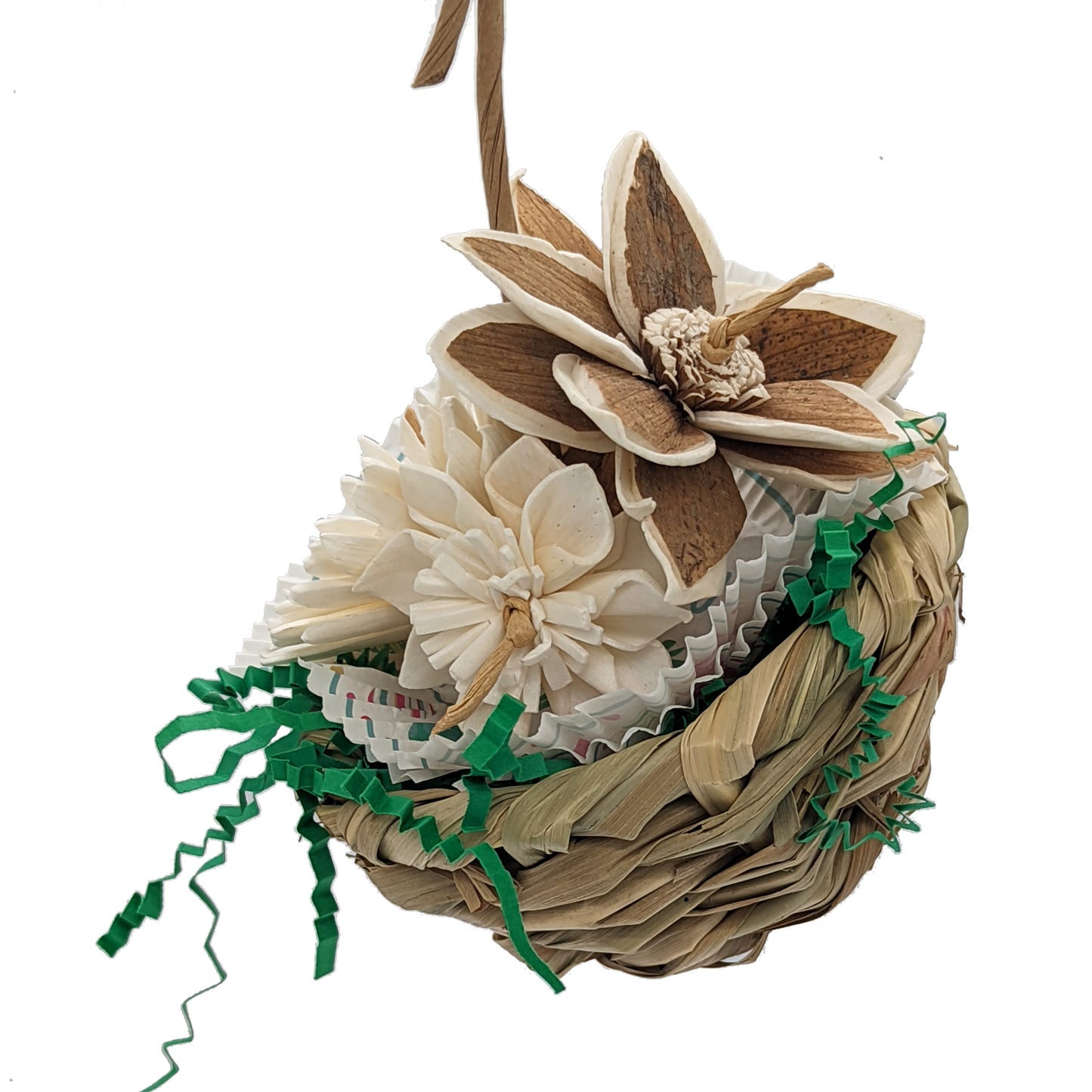 Spring Bouquet by Lil Monsters Bird Toys. Showing another side to showcase the variety of flowers you may receive. 